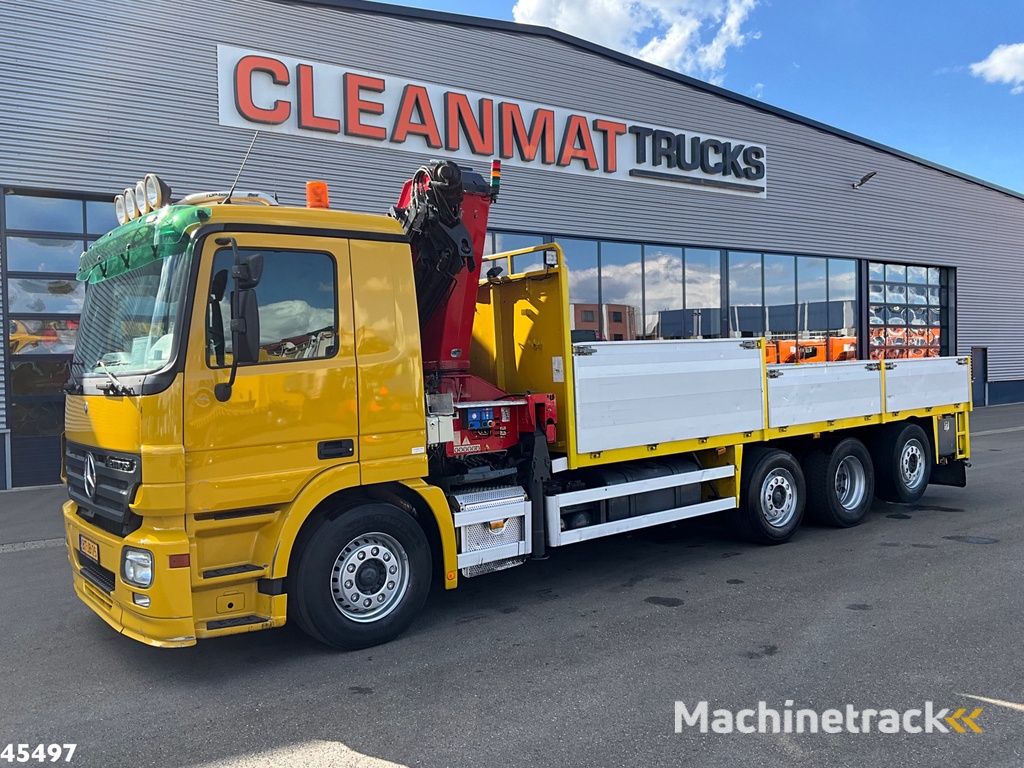 Mercedes-Benz Actros 3541 8x2 HMF 25 Tonmeter laadkraan