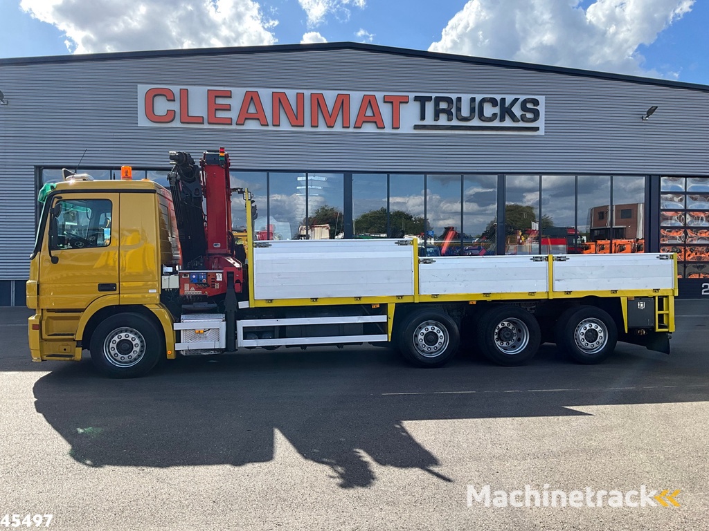 Mercedes-Benz Actros 3541 8x2 HMF 25 Tonmeter laadkraan