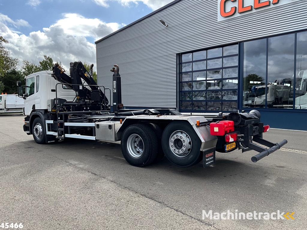 Scania P 400 Retarder Hiab 8 Tonmeter laadkraan