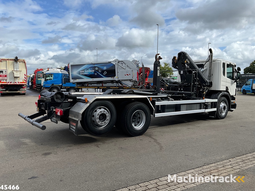 Scania P 400 Retarder Hiab 8 Tonmeter laadkraan