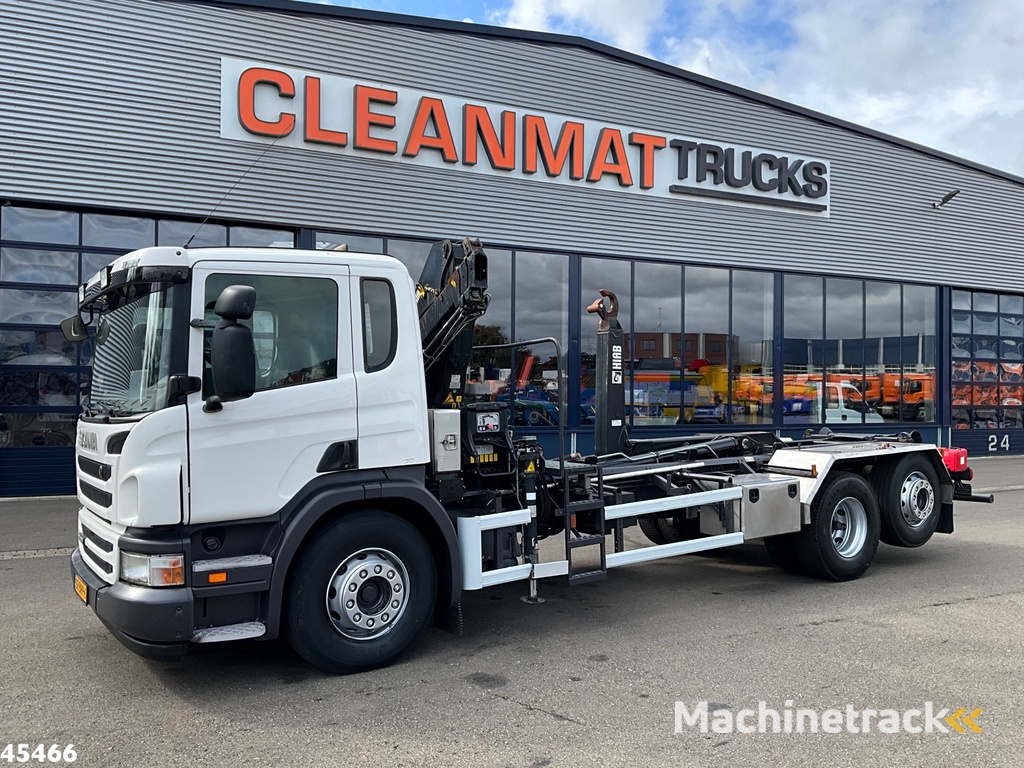 Scania P 400 Retarder Hiab 8 Tonmeter laadkraan