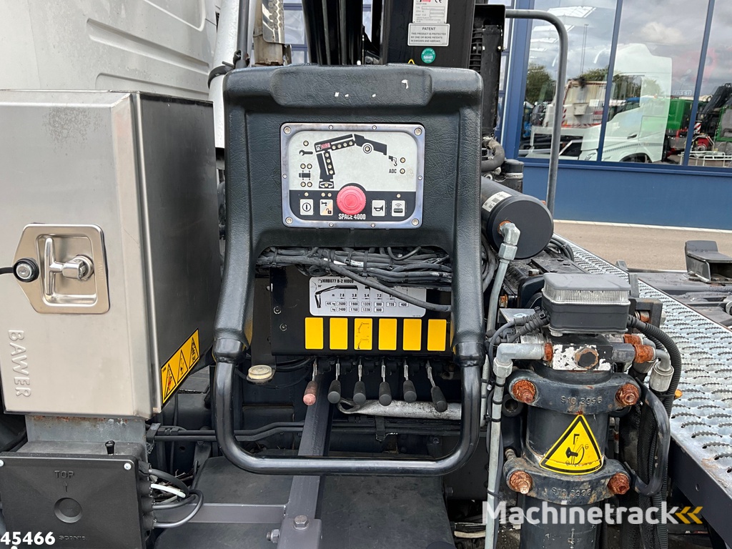 Scania P 400 Retarder Hiab 8 Tonmeter laadkraan