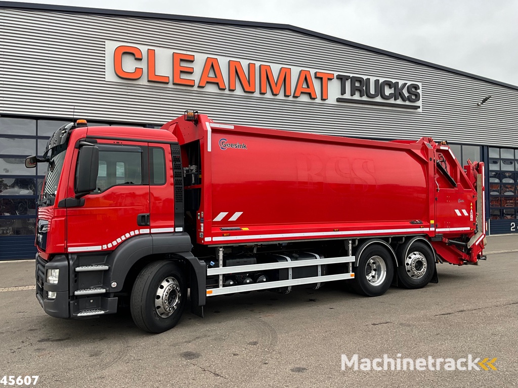 MAN TGS 26.320 Euro 6 Geesink 24 m³ GHC