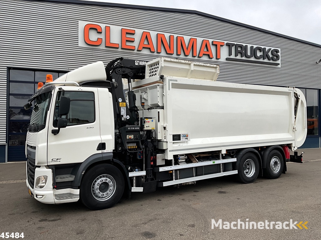 DAF FAN CF 290 Euro 6 Hiab 21 Tonmeter laadkraan