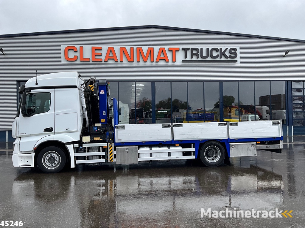 Mercedes-Benz Actros 1833 Euro 6 HMF 21 Tonmeter laadkraan