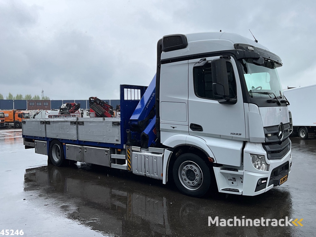 Mercedes-Benz Actros 1833 Euro 6 HMF 21 Tonmeter laadkraan
