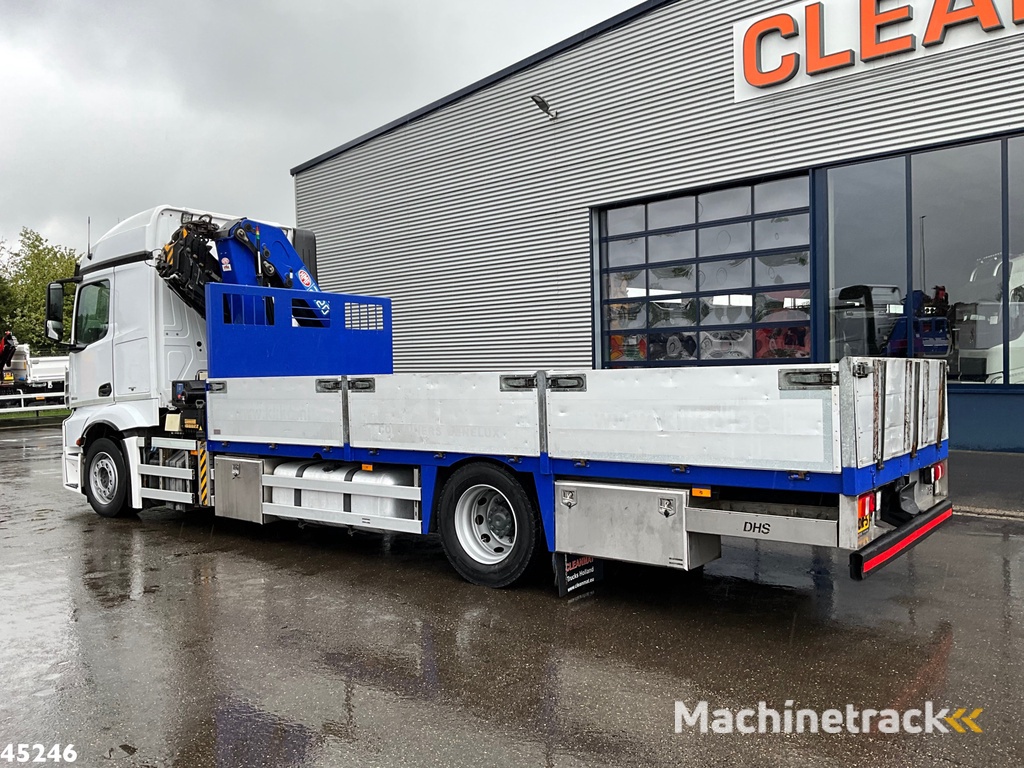 Mercedes-Benz Actros 1833 Euro 6 HMF 21 Tonmeter laadkraan