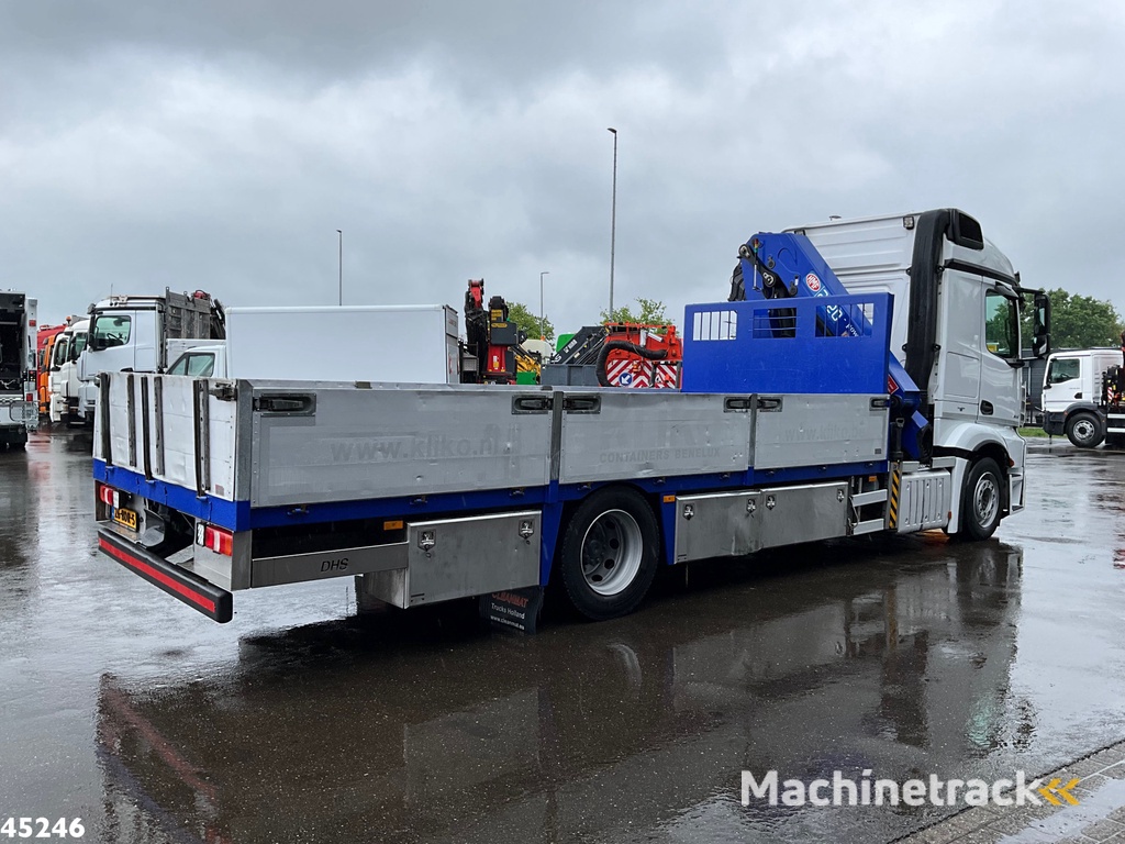 Mercedes-Benz Actros 1833 Euro 6 HMF 21 Tonmeter laadkraan