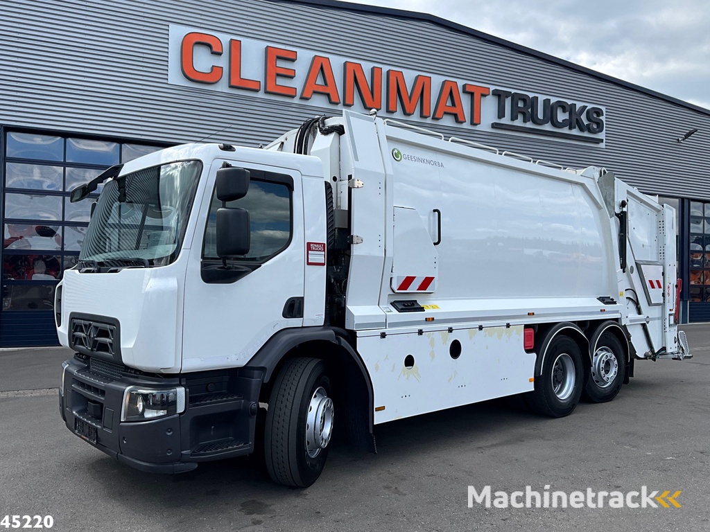 Renault D 26 WIDE Euro 6 Geesink Norba MF 300 21m³