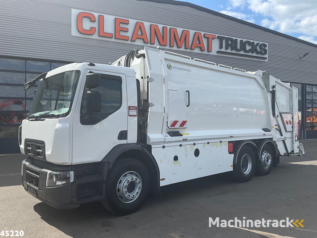 Renault D 26 WIDE Euro 6 Geesink Norba MF 300 21m³