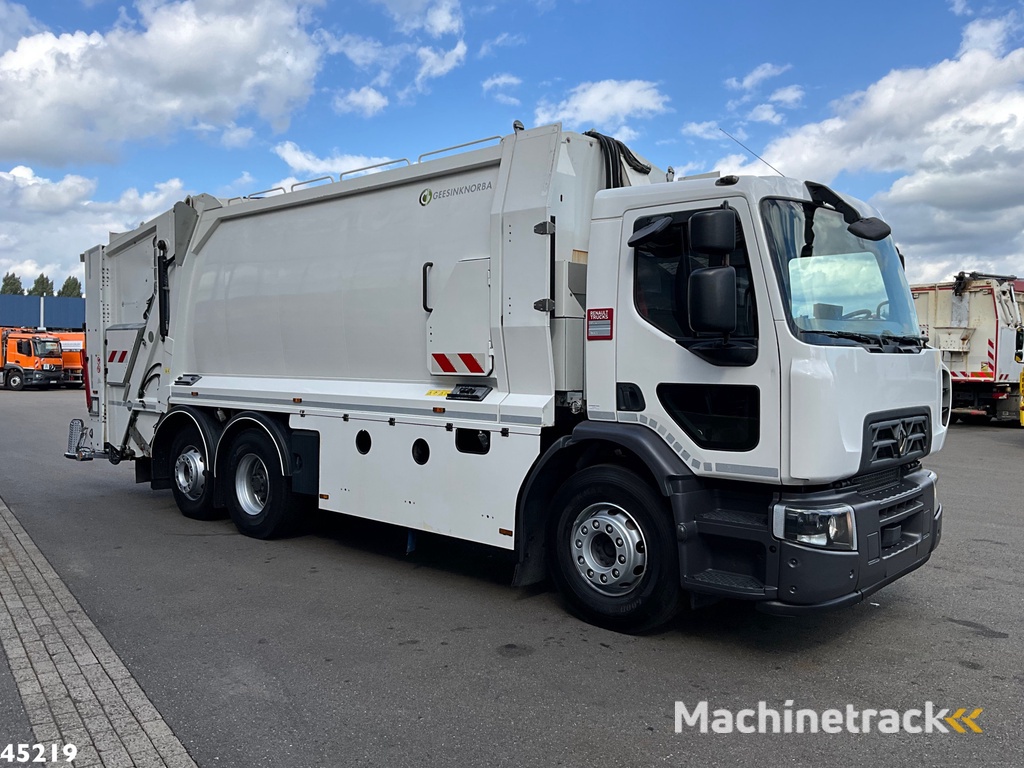 Renault D 26 WIDE Euro 6 Geesink Norba MF 300 21m³