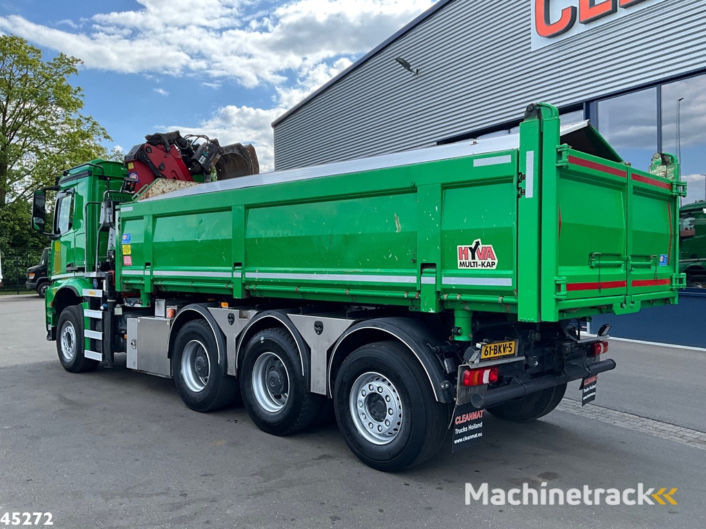 Mercedes-Benz Arocs 3743 8x4 Euro 6 HMF 19 Tonmeter Elektrisch/Hydraulisch aangedreven Z-kraan