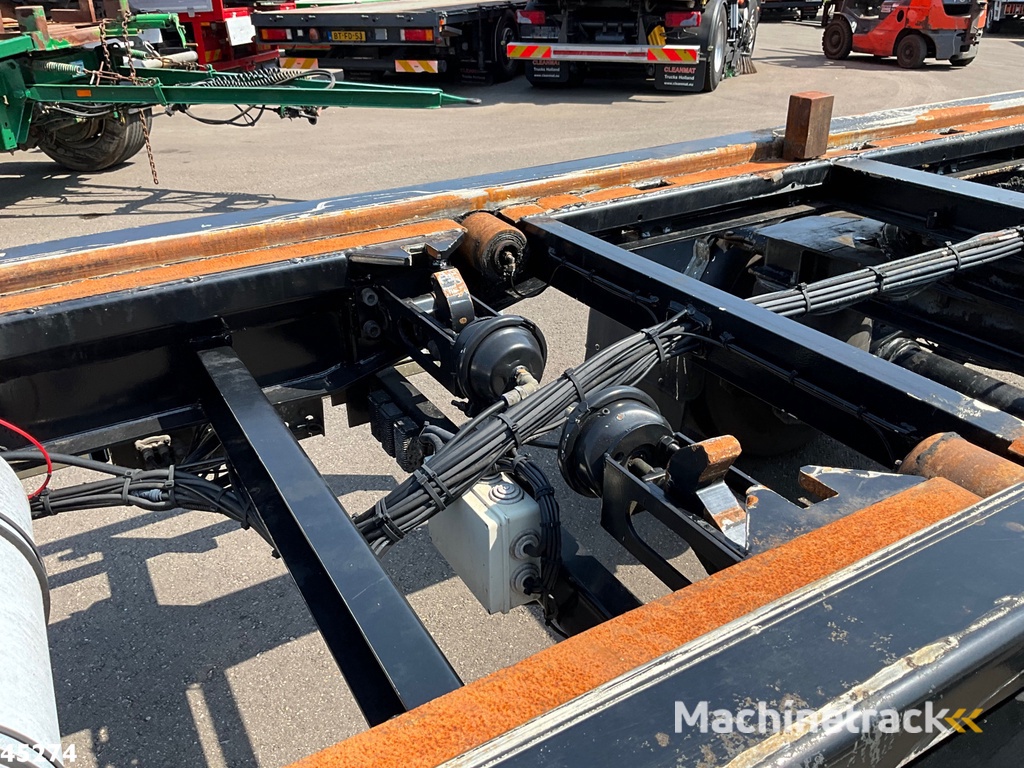 GS Meppel 2-assige container aanhangwagen