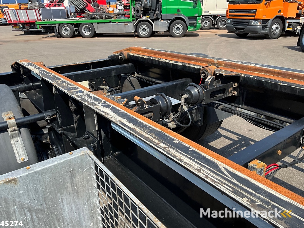 GS Meppel 2-assige container aanhangwagen