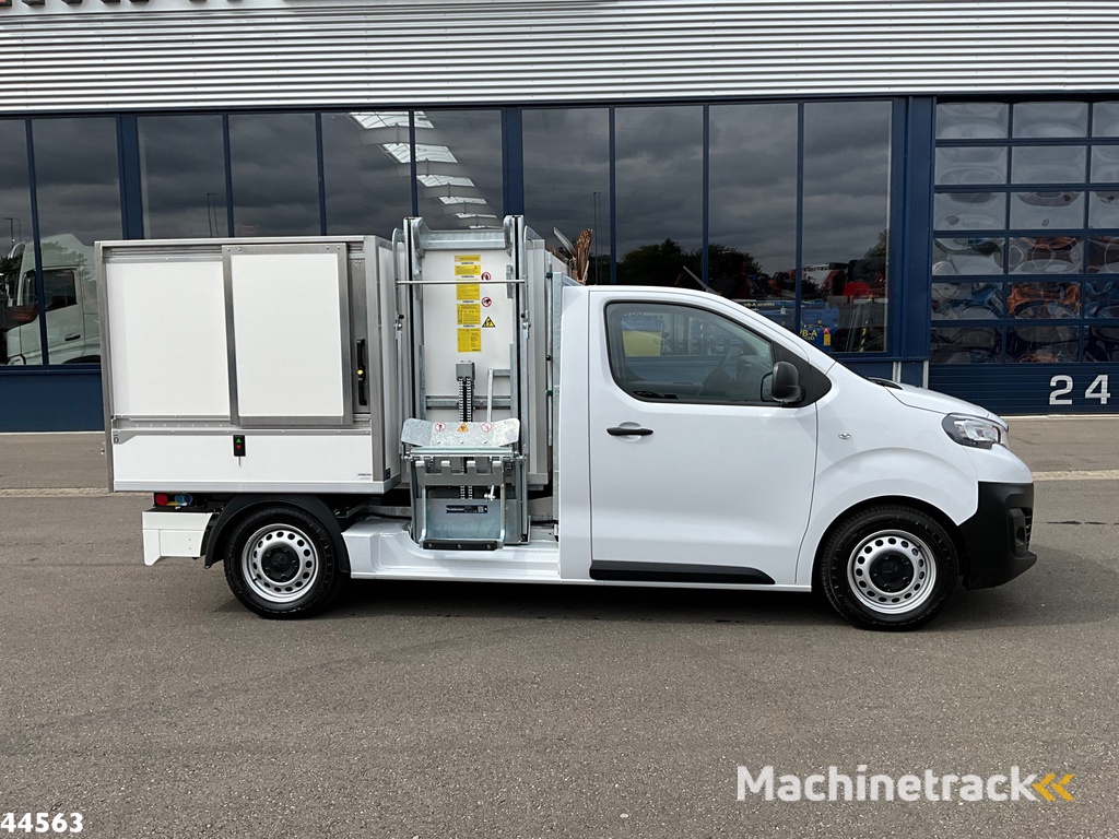 Peugeot E-Expert 100% elektrisch kippende zijlader