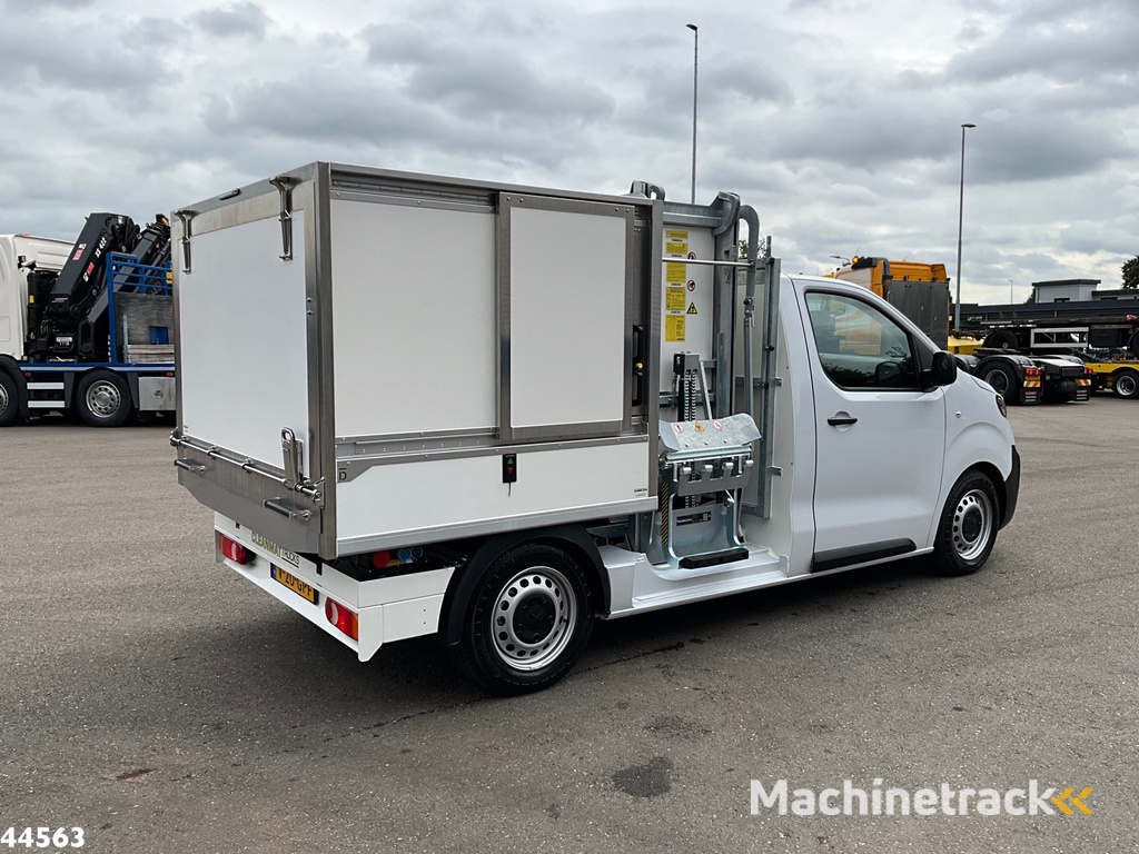 Peugeot E-Expert 100% elektrisch kippende zijlader