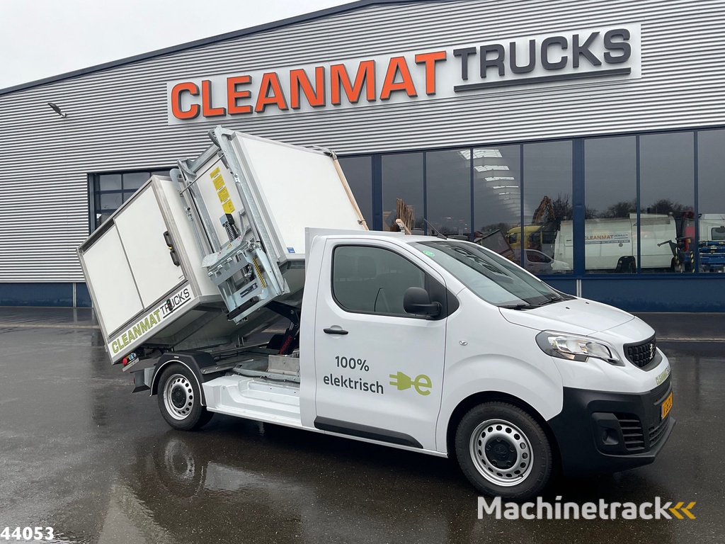 Peugeot E-Expert 100% elektrisch kippende zijlader