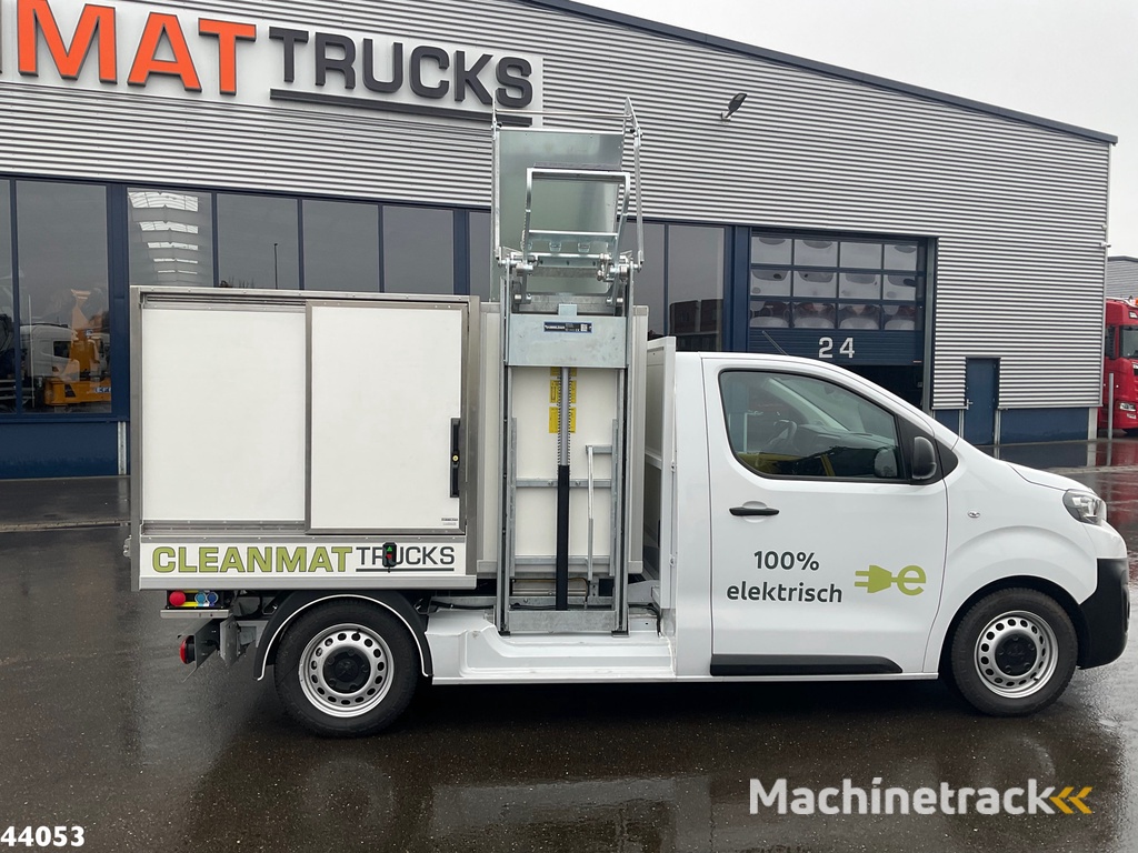 Peugeot E-Expert 100% elektrisch kippende zijlader