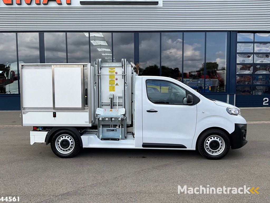 Peugeot E-Expert 100% elektrisch kippende zijlader