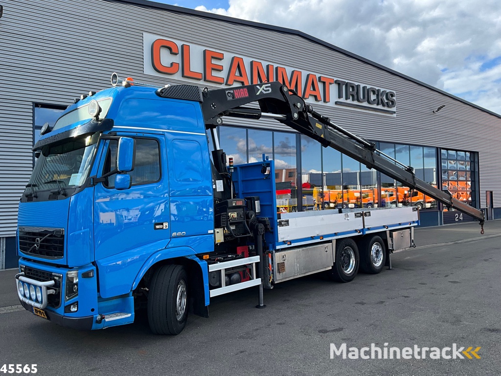 Volvo FH 16.660 Hiab 37 Tonmeter laadkraan