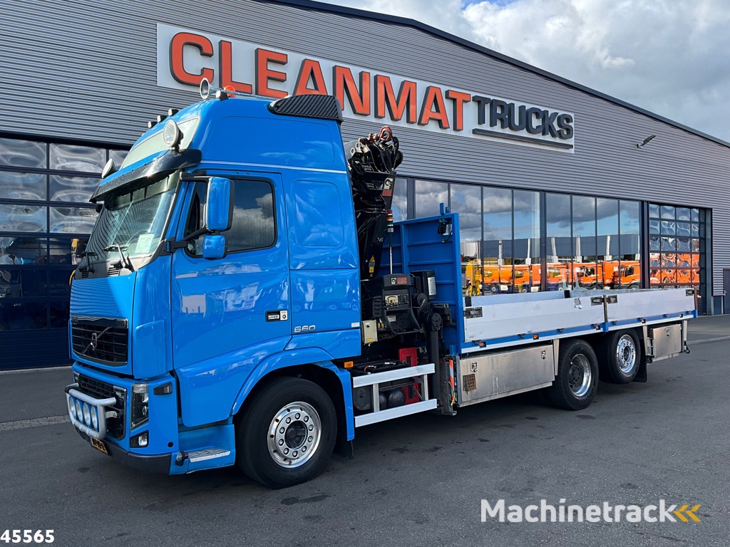 Volvo FH 16.660 Hiab 37 Tonmeter laadkraan