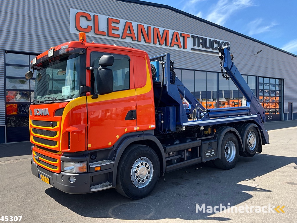Scania G 440 6x2 Meiller 16 Tons portaalarmsysteem