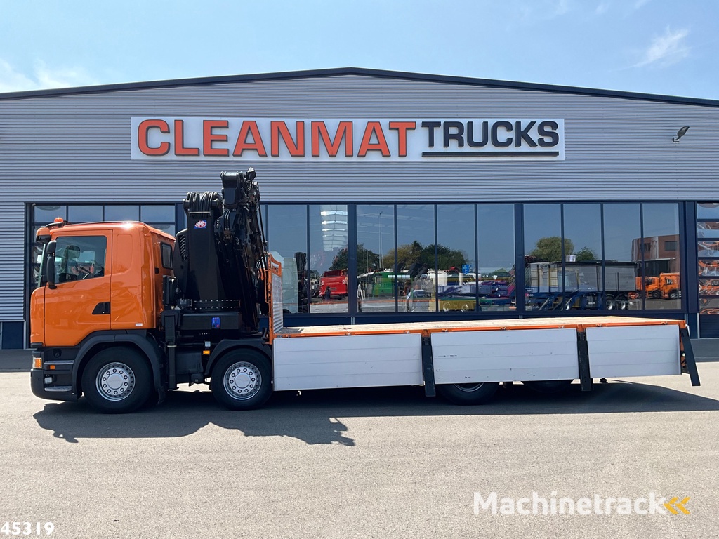 Scania G 450 Euro 6 HMF 60 Tonmeter laadkraan + Fly-Jib