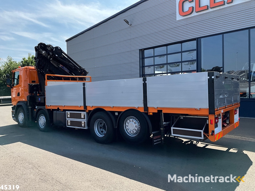 Scania G 450 Euro 6 HMF 60 Tonmeter laadkraan + Fly-Jib