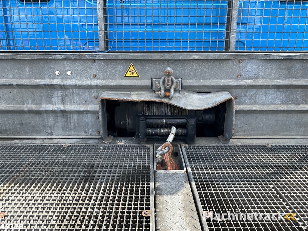 Scania P 410 8x2 Euro 6 Retarder Autotransporter met hydraulische oprijrampen