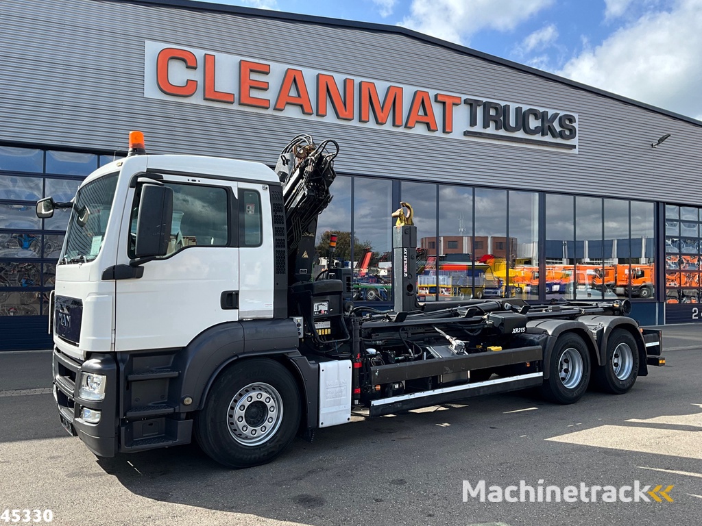 MAN TGS 26.360 6x4 Hiab 12 Tonmeter laadkraan