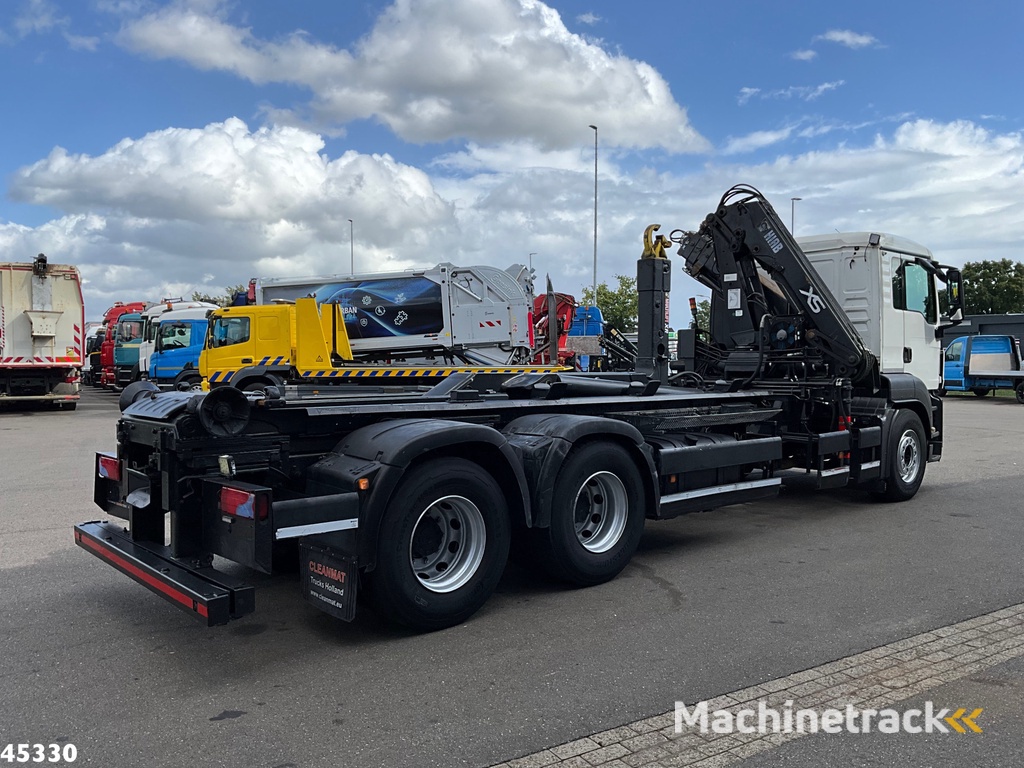 MAN TGS 26.360 6x4 Hiab 12 Tonmeter laadkraan