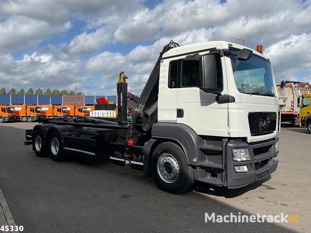 MAN TGS 26.360 6x4 Hiab 12 Tonmeter laadkraan
