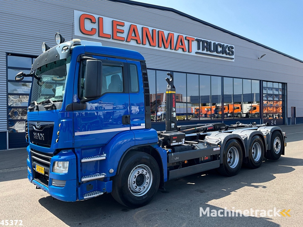 MAN TGS 36.460 8x4 Euro 6 Hiab 30 Ton haakarmsysteem