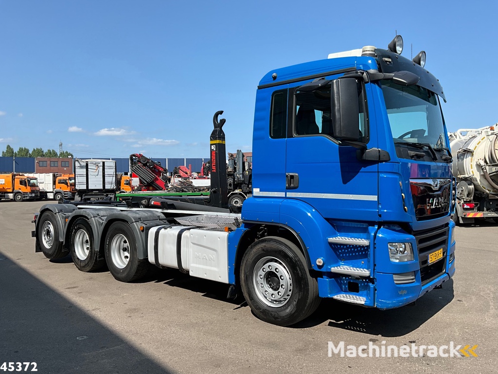 MAN TGS 36.460 8x4 Euro 6 Hiab 30 Ton haakarmsysteem