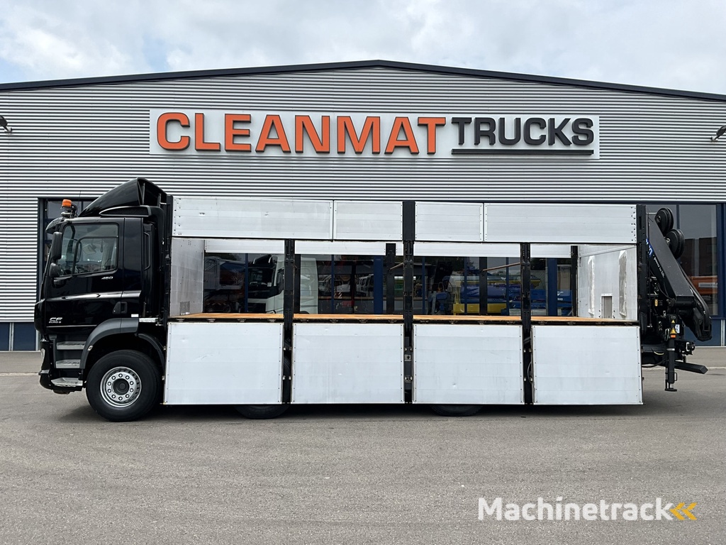 DAF FAX CF 480 Euro 6 HMF 21 Tonmeter laadkraan