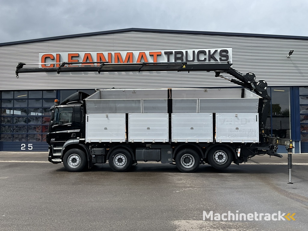DAF FAX CF 480 Euro 6 HMF 21 Tonmeter laadkraan