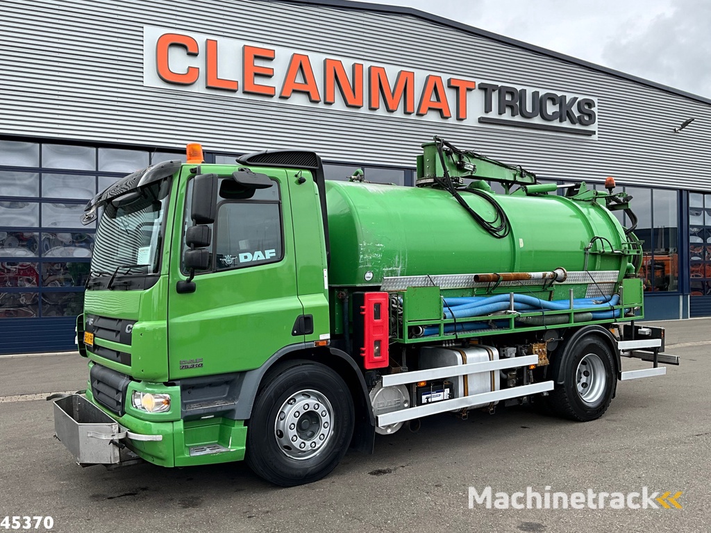 DAF FA 75 CF 310 DHM Combi kolkenzuiger 9m³