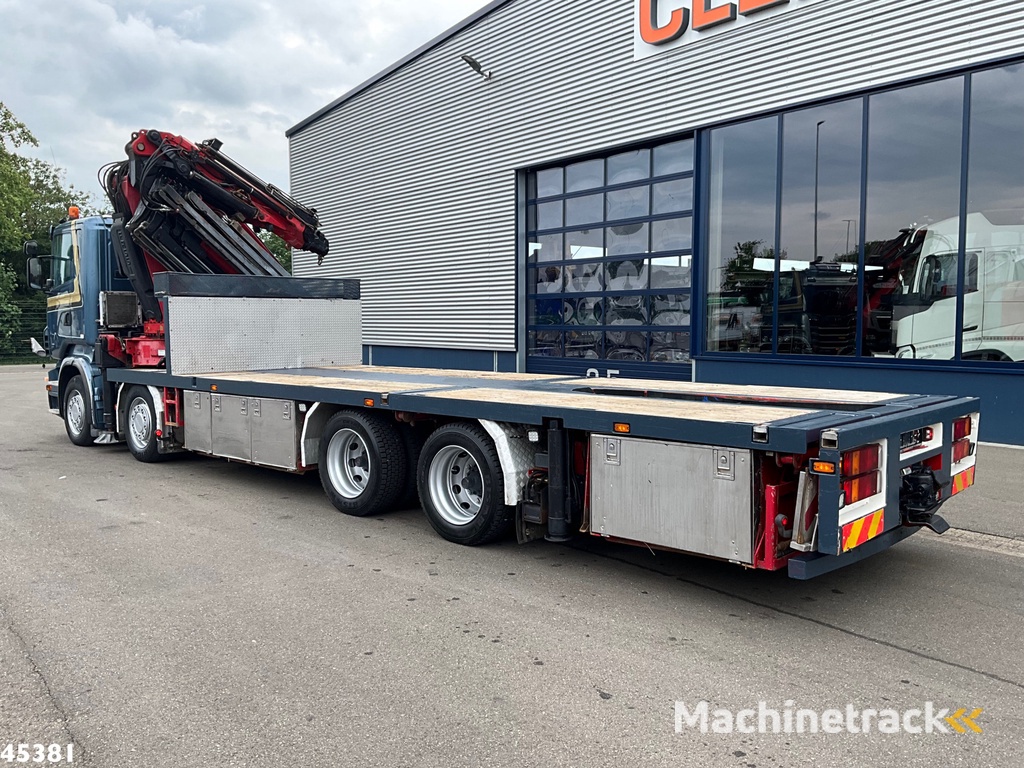 Scania R 560 V8 Fassi 80 Tonmeter laadkraan + Fly-Jib