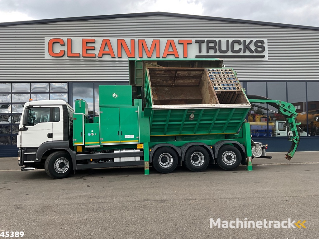 Man TGS 35.540 8x4 MTS Saugbagger