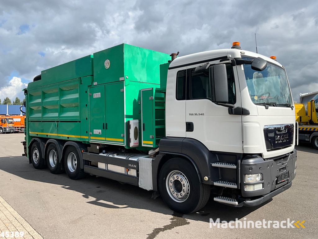 Man TGS 35.540 8x4 MTS Saugbagger