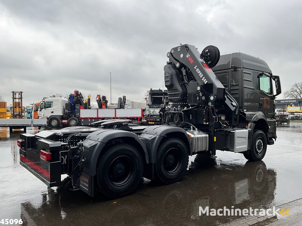 MAN TGS 26.520 Euro 6 6x6 Hiab 54 Tonmeter laadkraan NEW AND UNUSED!