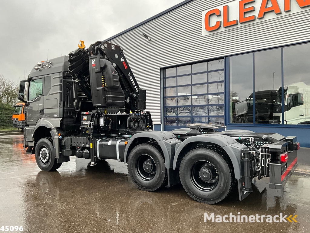MAN TGS 26.520 Euro 6 6x6 Hiab 54 Tonmeter laadkraan NEW AND UNUSED!