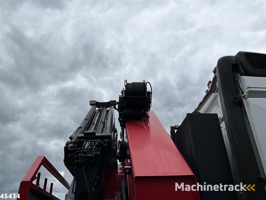 Mercedes-Benz Arocs 3251 8x4 Euro 6 Retarder HMF 85 Tonmeter laadkraan Fly-Jib