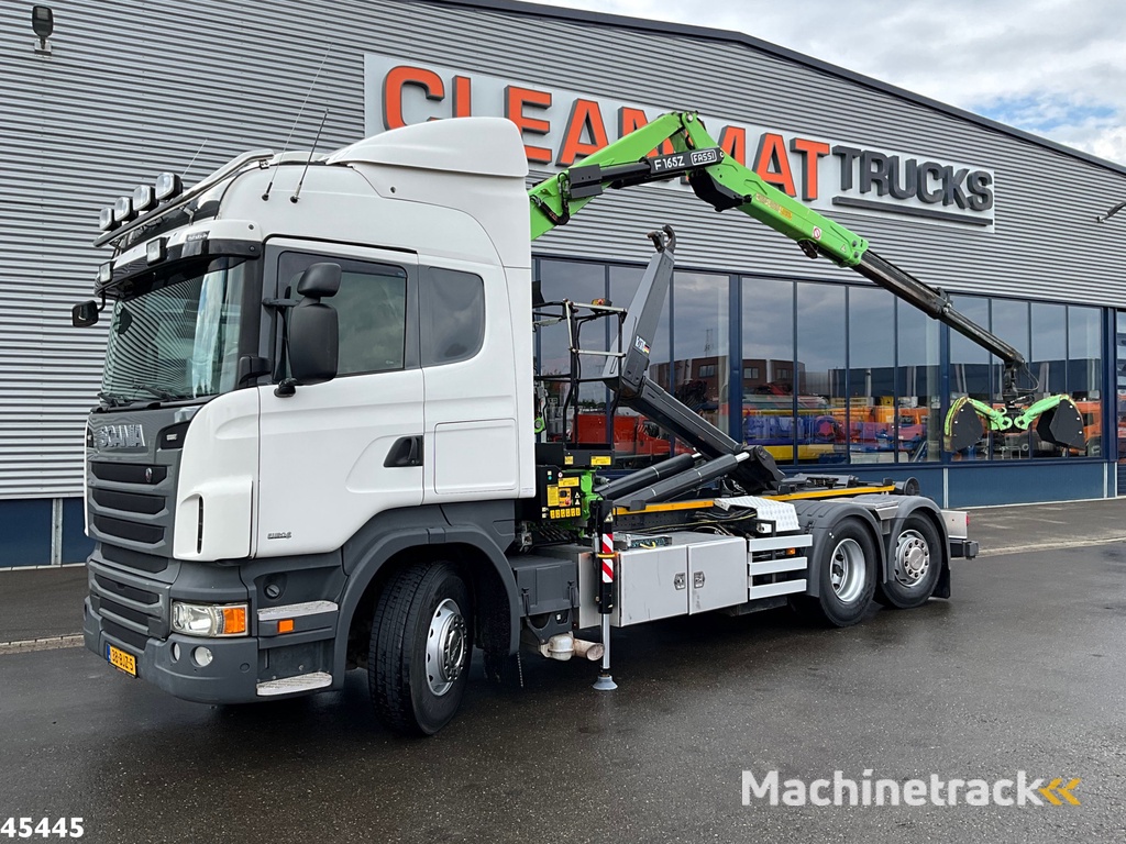Scania R 440 Euro 6 Retarder Fassi 16 Tonmeter Z-kraan (bouwjaar 2018)