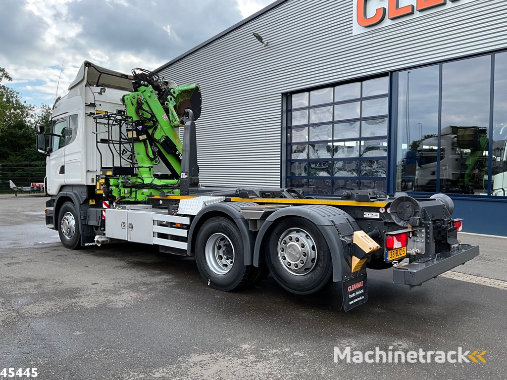 Scania R 440 Euro 6 Retarder Fassi 16 Tonmeter Z-kraan (bouwjaar 2018)