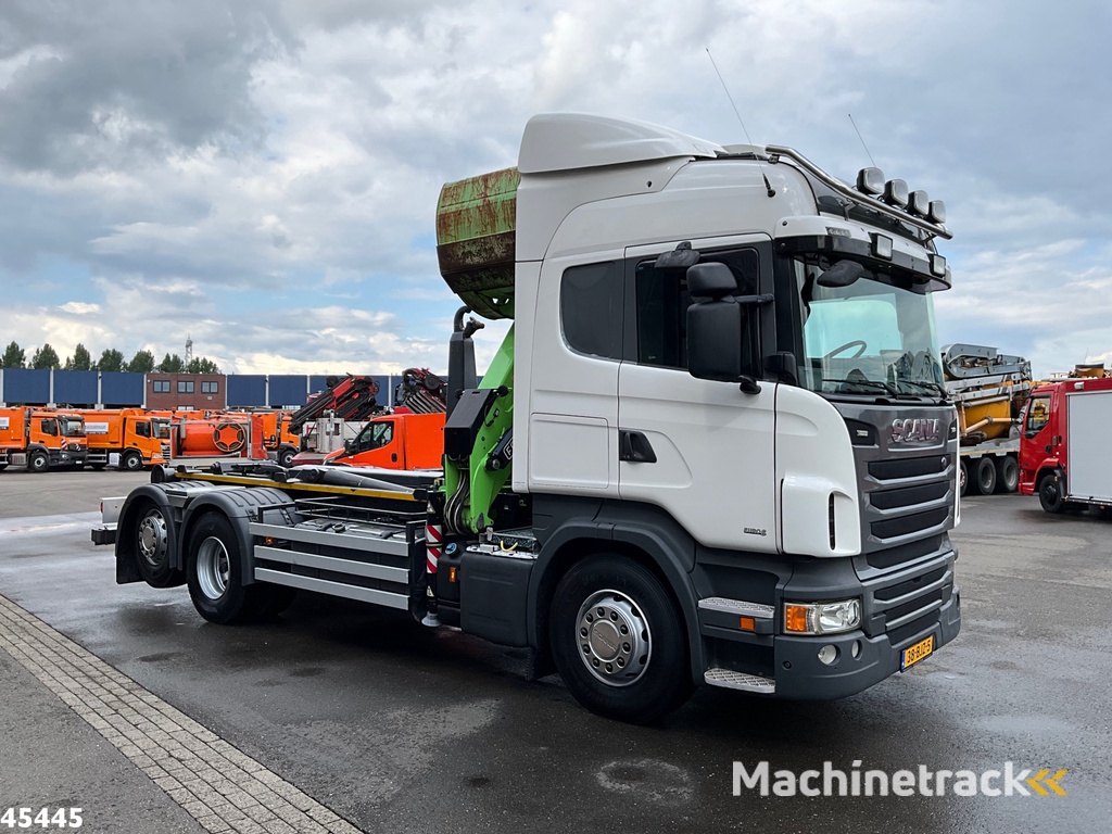Scania R 440 Euro 6 Retarder Fassi 16 Tonmeter Z-kraan (bouwjaar 2018)