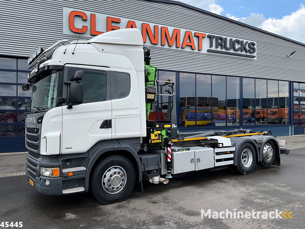Scania R 440 Euro 6 Retarder Fassi 16 Tonmeter Z-kraan (bouwjaar 2018)