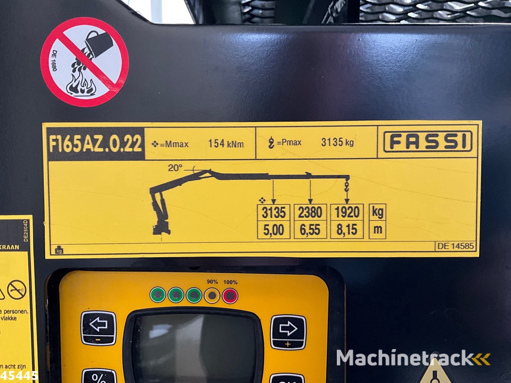 Scania R 440 Euro 6 Retarder Fassi 16 Tonmeter Z-kraan (bouwjaar 2018)