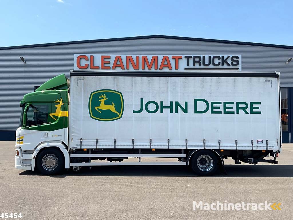 Scania P 280 Euro 6 Schuifzeil DHollandia 4 Ton laadklep Machine transport!