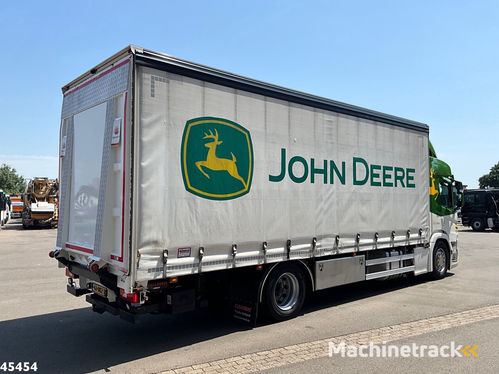 Scania P 280 Euro 6 Schuifzeil DHollandia 4 Ton laadklep Machine transport!